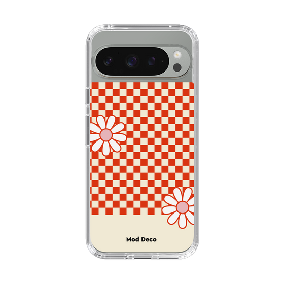 Slim Protection Case［ Mod Deco - オリジナル - レトロフラワー ］