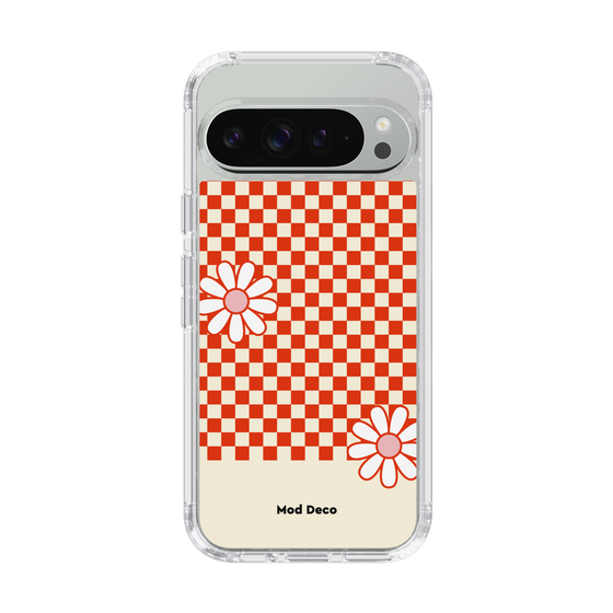 Slim Protection Case［ Mod Deco - オリジナル - レトロフラワー ］