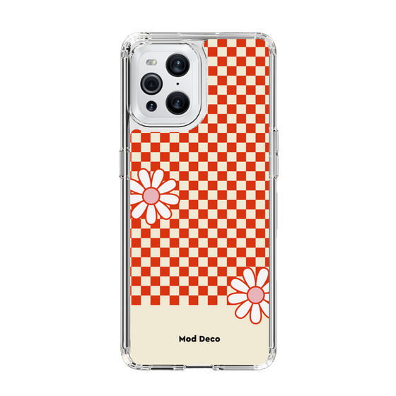 Slim Protection Case［ Mod Deco - オリジナル - レトロフラワー ］