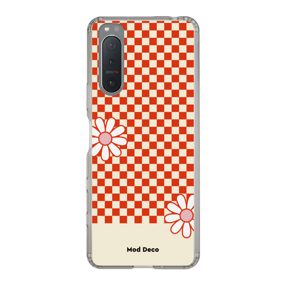 Slim Protection Case［ Mod Deco - オリジナル - レトロフラワー ］