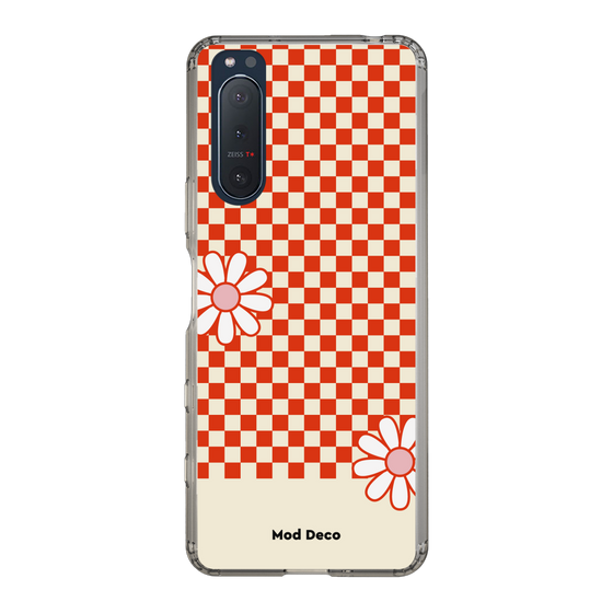 Slim Protection Case［ Mod Deco - オリジナル - レトロフラワー ］