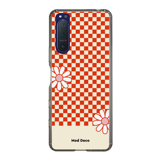 Slim Protection Case［ Mod Deco - オリジナル - レトロフラワー ］