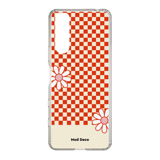 Slim Protection Case［ Mod Deco - オリジナル - レトロフラワー ］