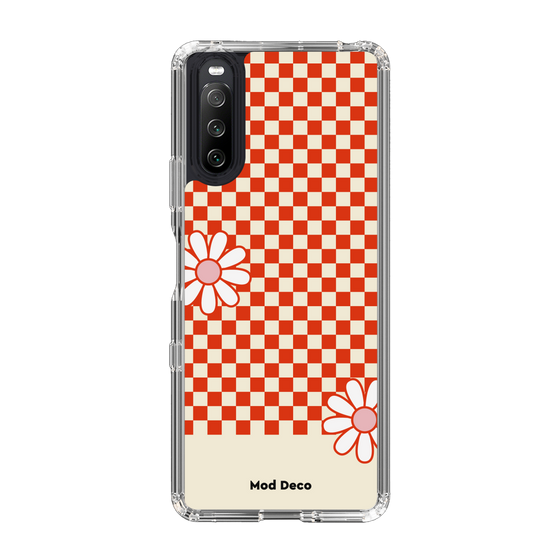 Slim Protection Case［ Mod Deco - オリジナル - レトロフラワー ］