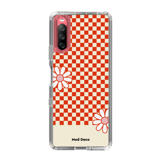 Slim Protection Case［ Mod Deco - オリジナル - レトロフラワー ］
