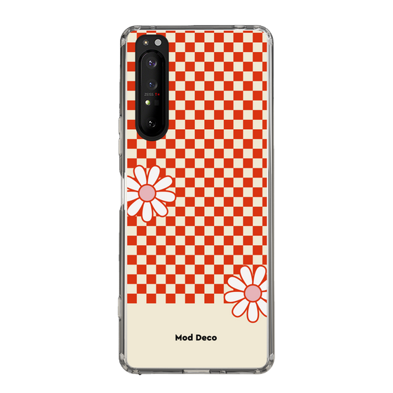 Slim Protection Case［ Mod Deco - オリジナル - レトロフラワー ］