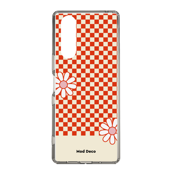 Slim Protection Case［ Mod Deco - オリジナル - レトロフラワー ］