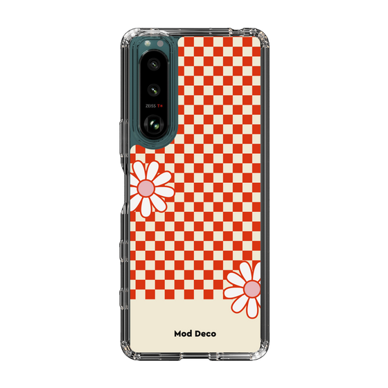 Slim Protection Case［ Mod Deco - オリジナル - レトロフラワー ］