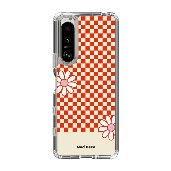 Slim Protection Case［ Mod Deco - オリジナル - レトロフラワー ］