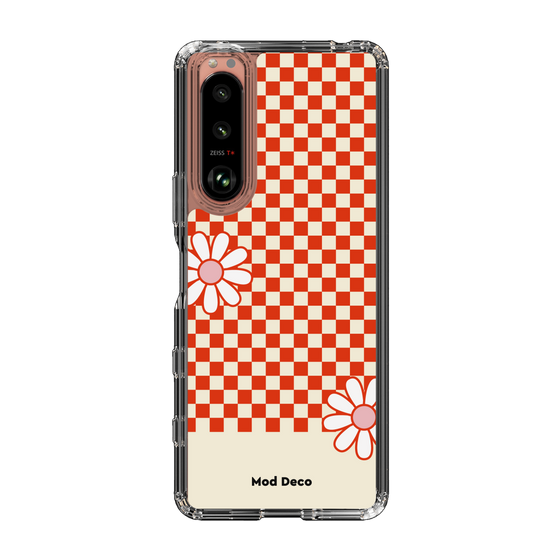 Slim Protection Case［ Mod Deco - オリジナル - レトロフラワー ］
