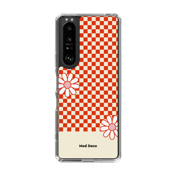 Slim Protection Case［ Mod Deco - オリジナル - レトロフラワー ］