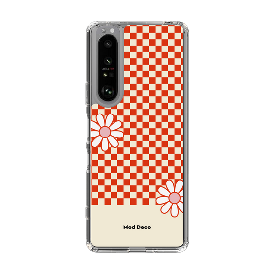 Slim Protection Case［ Mod Deco - オリジナル - レトロフラワー ］