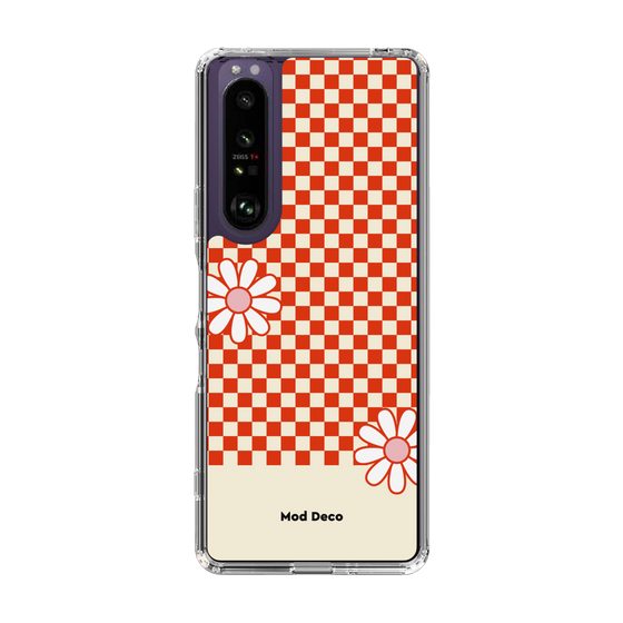 Slim Protection Case［ Mod Deco - オリジナル - レトロフラワー ］