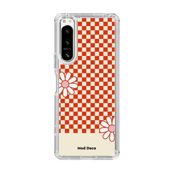 Slim Protection Case［ Mod Deco - オリジナル - レトロフラワー ］