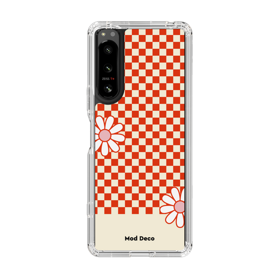 Slim Protection Case［ Mod Deco - オリジナル - レトロフラワー ］