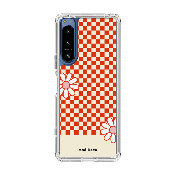 Slim Protection Case［ Mod Deco - オリジナル - レトロフラワー ］