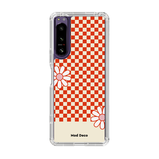 Slim Protection Case［ Mod Deco - オリジナル - レトロフラワー ］