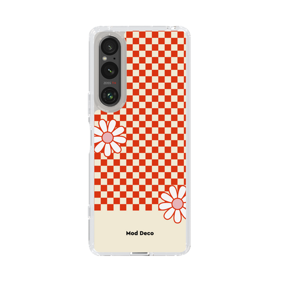 Slim Protection Case［ Mod Deco - オリジナル - レトロフラワー ］