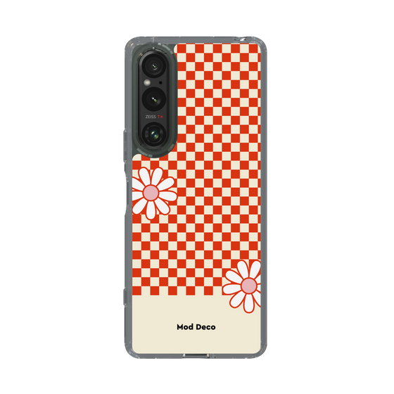 Slim Protection Case［ Mod Deco - オリジナル - レトロフラワー ］