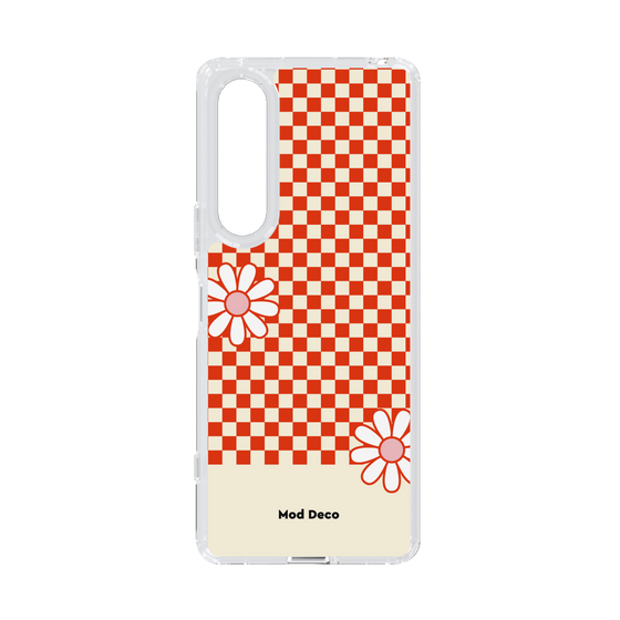 Slim Protection Case［ Mod Deco - オリジナル - レトロフラワー ］