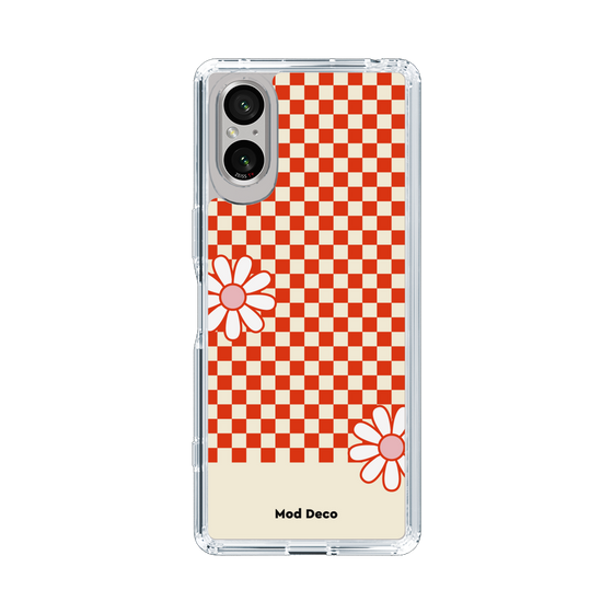 Slim Protection Case［ Mod Deco - オリジナル - レトロフラワー ］
