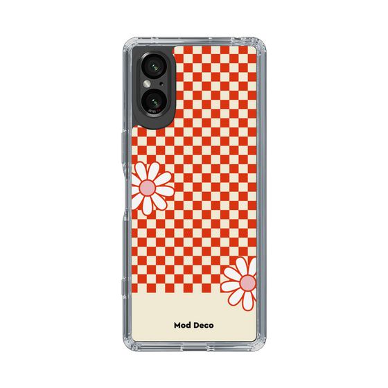 Slim Protection Case［ Mod Deco - オリジナル - レトロフラワー ］