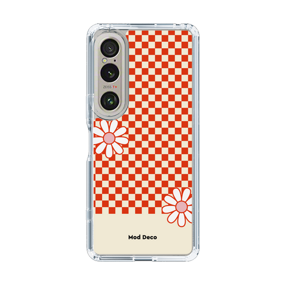 Slim Protection Case［ Mod Deco - オリジナル - レトロフラワー ］