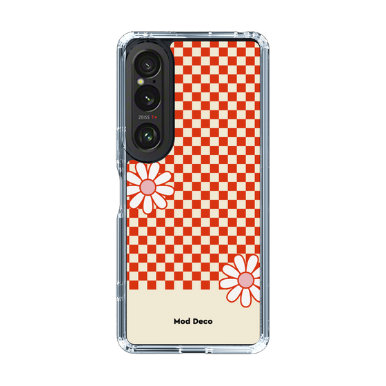 Slim Protection Case［ Mod Deco - オリジナル - レトロフラワー ］