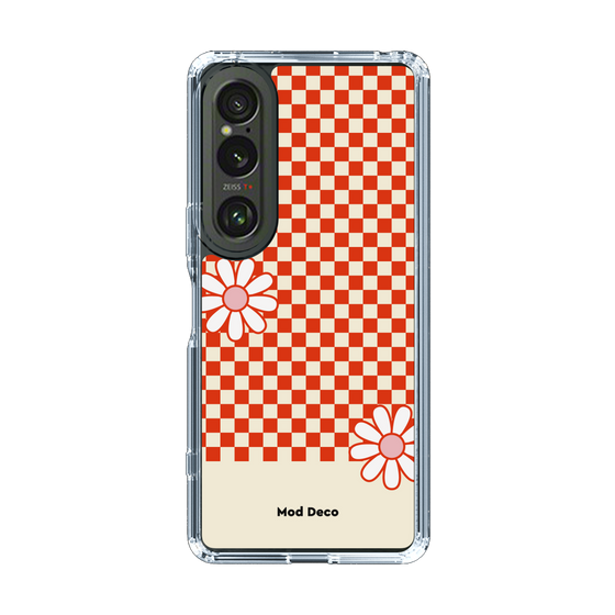 Slim Protection Case［ Mod Deco - オリジナル - レトロフラワー ］
