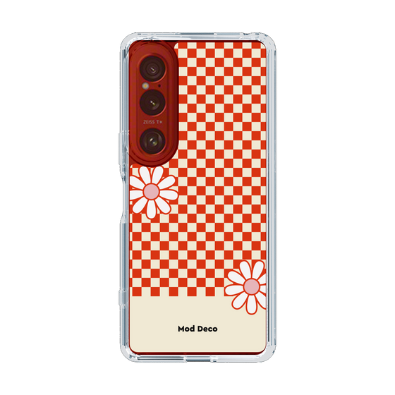 Slim Protection Case［ Mod Deco - オリジナル - レトロフラワー ］