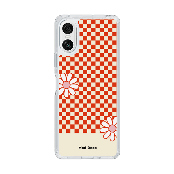 Slim Protection Case［ Mod Deco - オリジナル - レトロフラワー ］