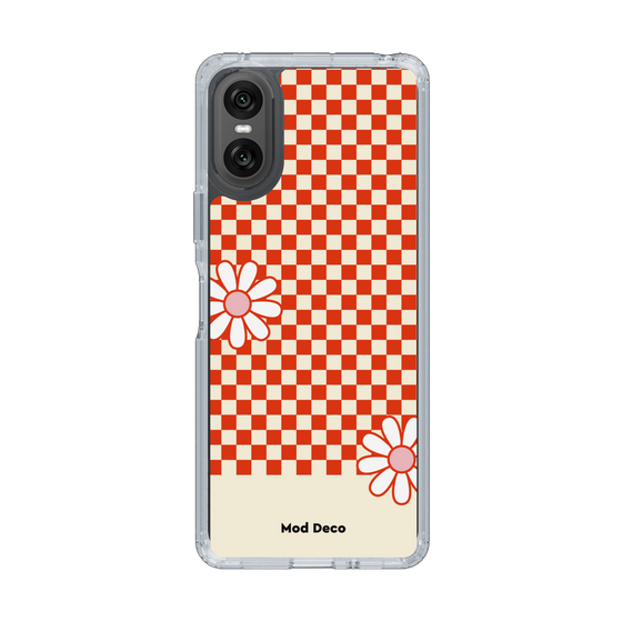 Slim Protection Case［ Mod Deco - オリジナル - レトロフラワー ］