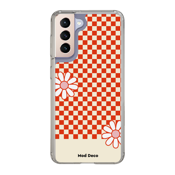 Slim Protection Case［ Mod Deco - オリジナル - レトロフラワー ］
