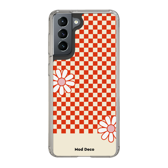Slim Protection Case［ Mod Deco - オリジナル - レトロフラワー ］