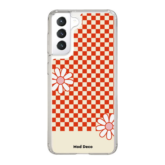 Slim Protection Case［ Mod Deco - オリジナル - レトロフラワー ］