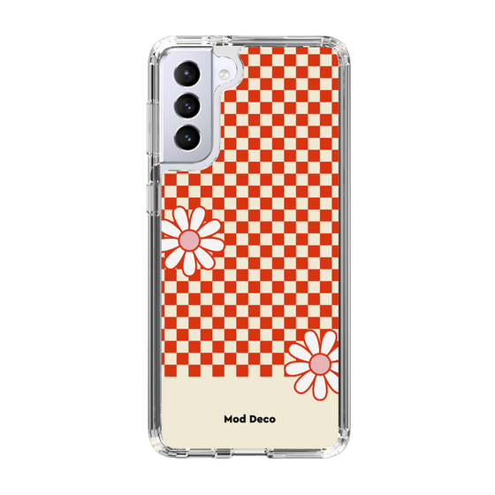 Slim Protection Case［ Mod Deco - オリジナル - レトロフラワー ］