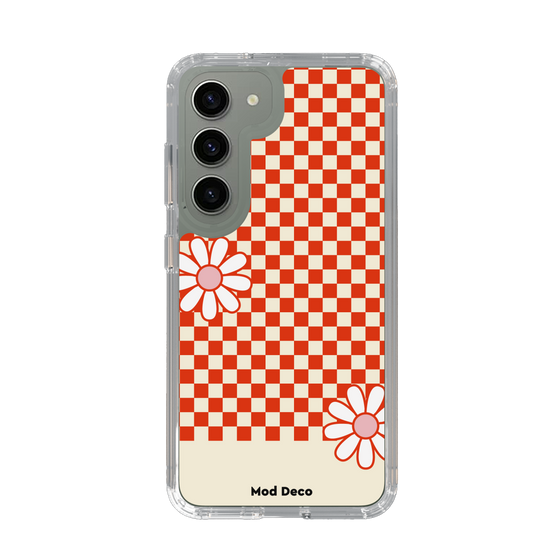 Slim Protection Case［ Mod Deco - オリジナル - レトロフラワー ］