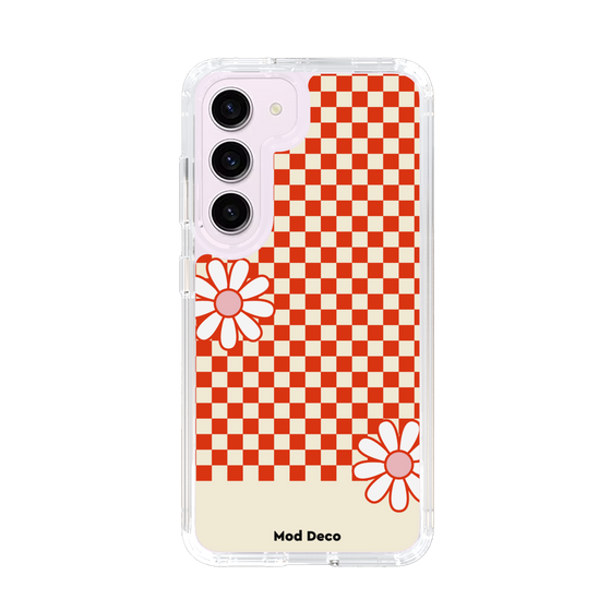 Slim Protection Case［ Mod Deco - オリジナル - レトロフラワー ］