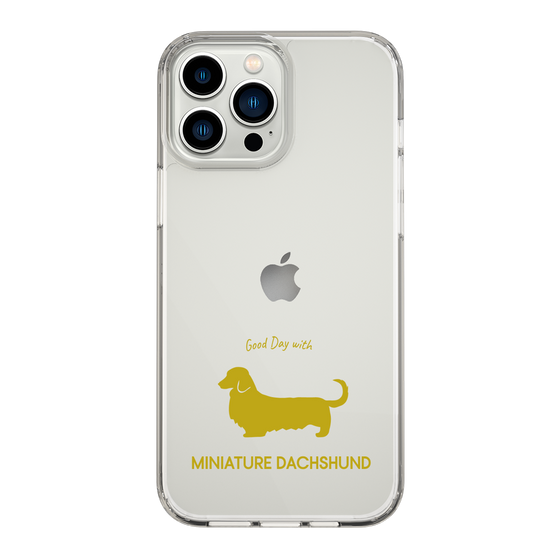 Slim Protection Case［ &UCHINOCO - Miniature Dachshund ］