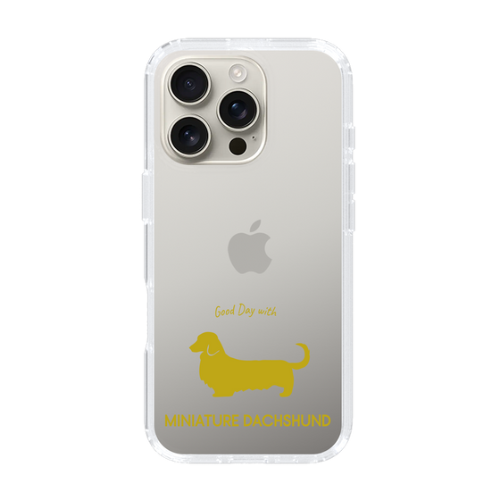 Slim Protection Case［ &UCHINOCO - Miniature Dachshund ］