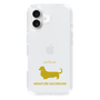 Slim Protection Case［ &UCHINOCO - Miniature Dachshund ］