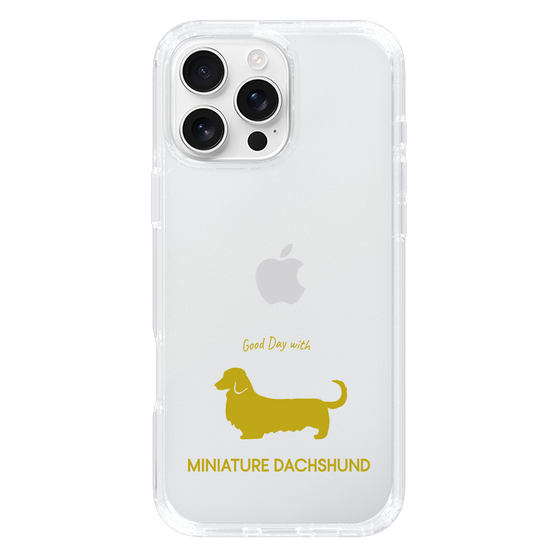 Slim Protection Case［ &UCHINOCO - Miniature Dachshund ］