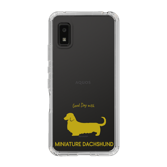 Slim Protection Case［ &UCHINOCO - Miniature Dachshund ］