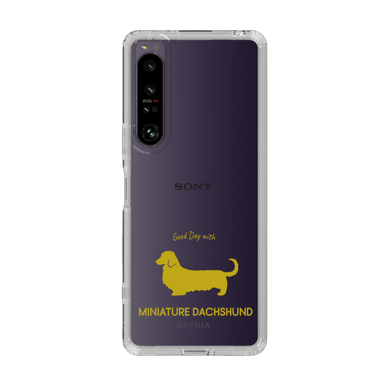 Slim Protection Case［ &UCHINOCO - Miniature Dachshund ］