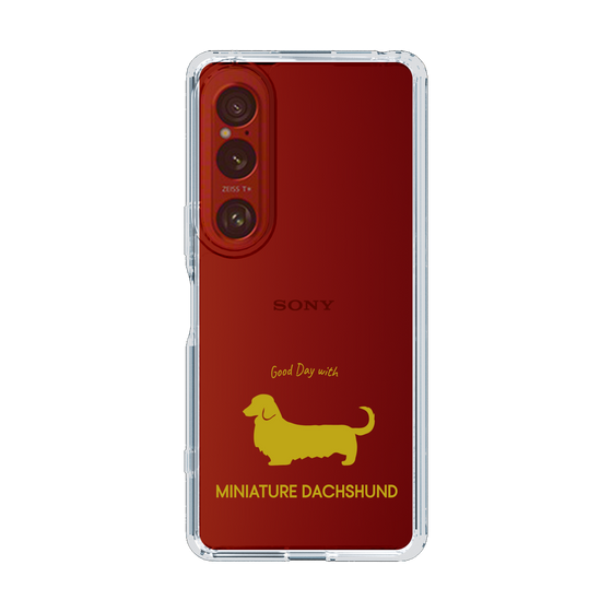 Slim Protection Case［ &UCHINOCO - Miniature Dachshund ］