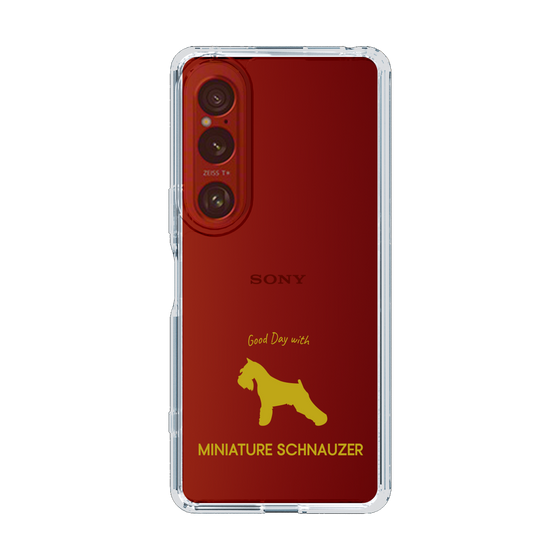 Slim Protection Case［ &UCHINOCO - Miniature Schnauzer ］