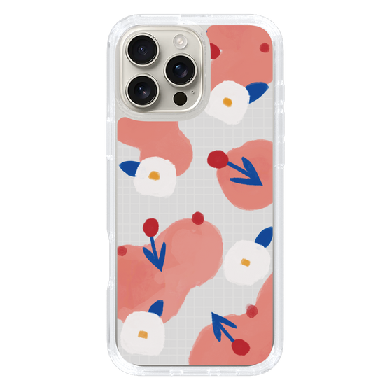 Slim Protection Case［ Mod Deco - オリジナル - フラワー/C ］