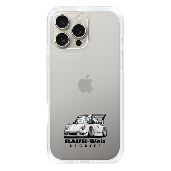 Slim Protection Case［ RAUH-Welt BEGRIFF - Classic Porsche - White ］