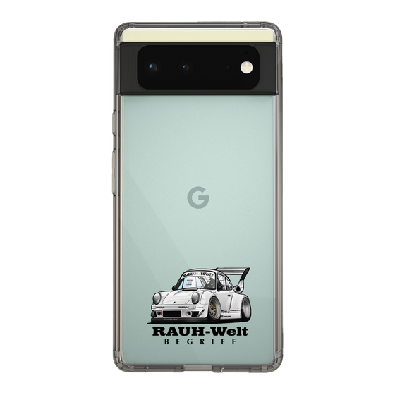 Slim Protection Case［ RAUH-Welt BEGRIFF - Classic Porsche - White ］