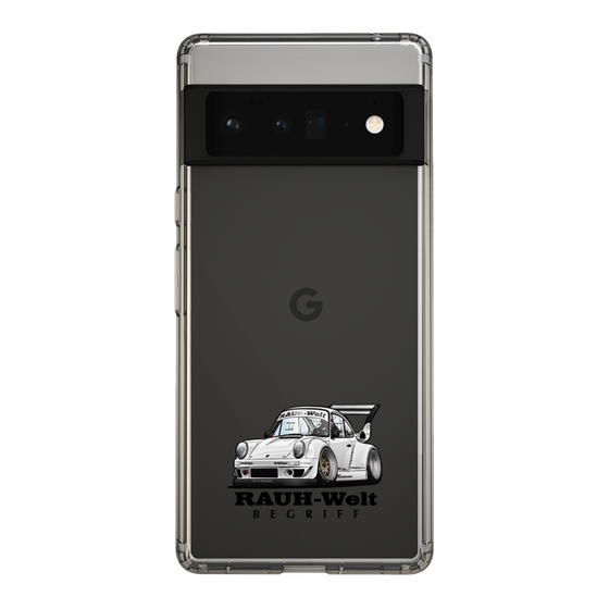 Slim Protection Case［ RAUH-Welt BEGRIFF - Classic Porsche - White ］